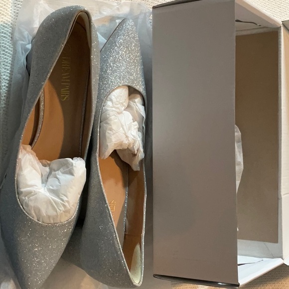 Silver glitter shoes size 11 - Picture 4 of 8